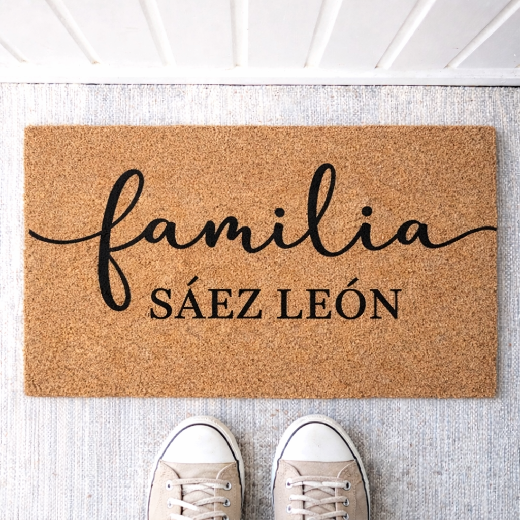 Felpudo Personalizado Familia